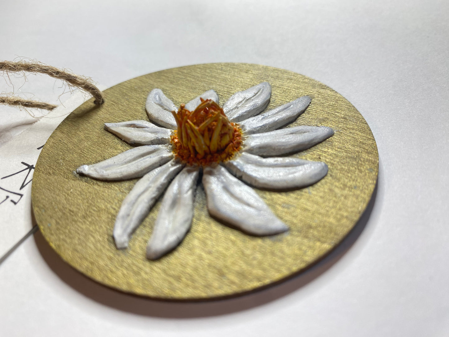 Boho Chic Echinacea Sculpt Wall Art