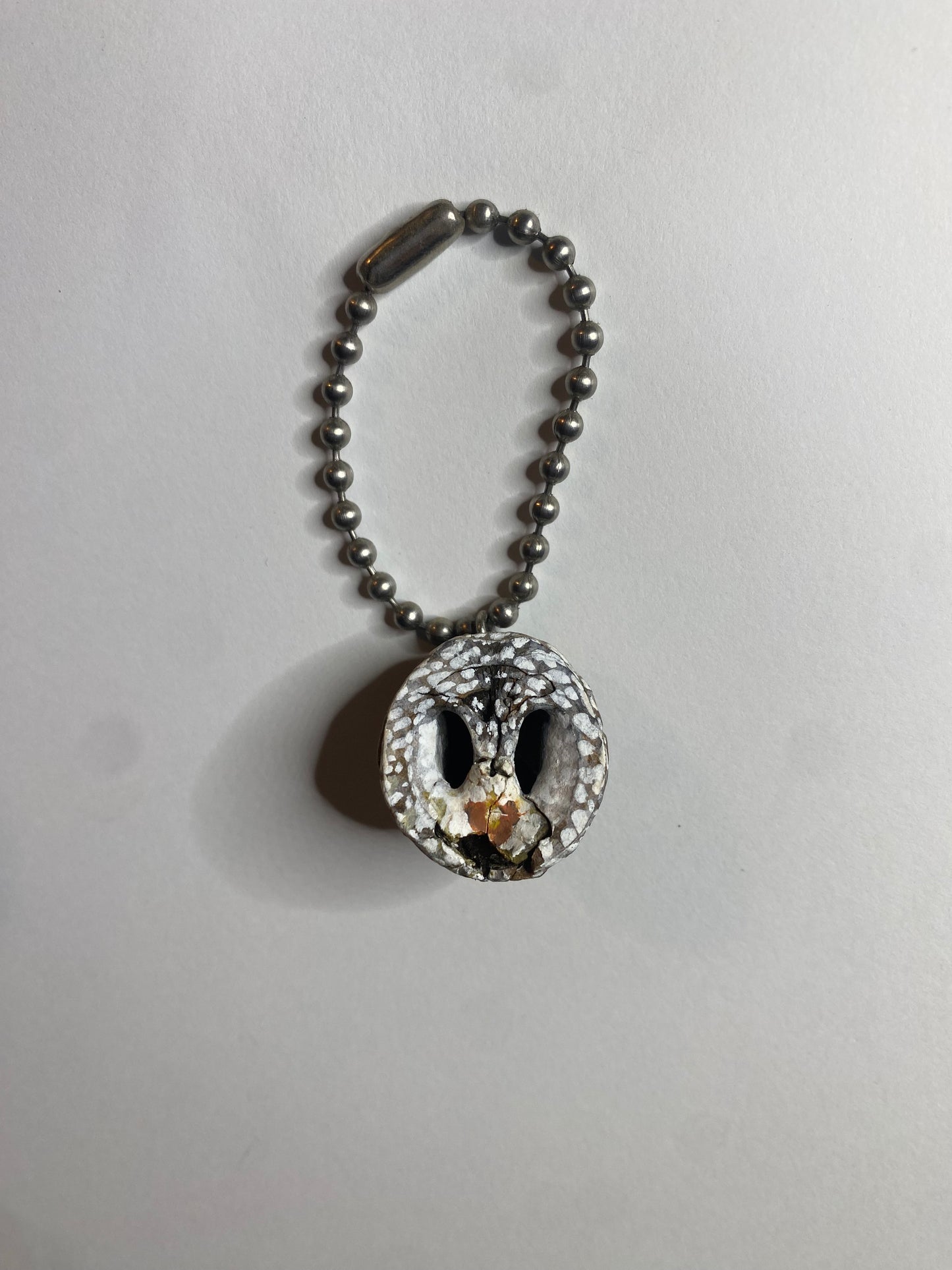 Owl Illustrated Black Walnut Seed