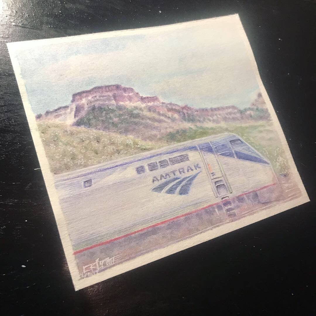 Southwest Chief + Fisher’s Peak Plein-Air